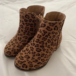 Toddler Leopard Print Boots